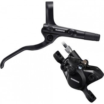 Тормоз дисковый SHIMANO MT MT200, BL(правый)/BR(задний), полимерные колодки, 1700мм, черный Тормоз дисковый SHIMANO MT MT200, BL(правый)/BR(задний), полимерные колодки, 1700мм, черный
