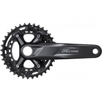 Система SHIMANO M5100-B2, DEORE для 2x11скоростей, 175мм, интегрированый вал, 36-26T без каретки, для CL:51,8мм Система SHIMANO M5100-B2, DEORE для 2x11скоростей, 175мм, интегрированый вал, 36-26T без каретки, для CL:51,8мм