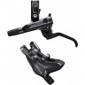 Тормоз дисковый SHIMANO DEORE, M6100, j-kit, BL(правый)/BR(задний), полимерные колодки, 1700мм EM61001JRRXRA170